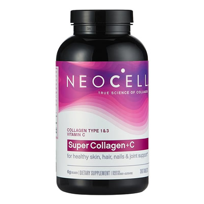 NeoCell Super Collagen Plus Vitamin C, Skin, Hair and Nails Supplement, Includes Antioxidants, Tablet, 360 Count, 1 Bottle